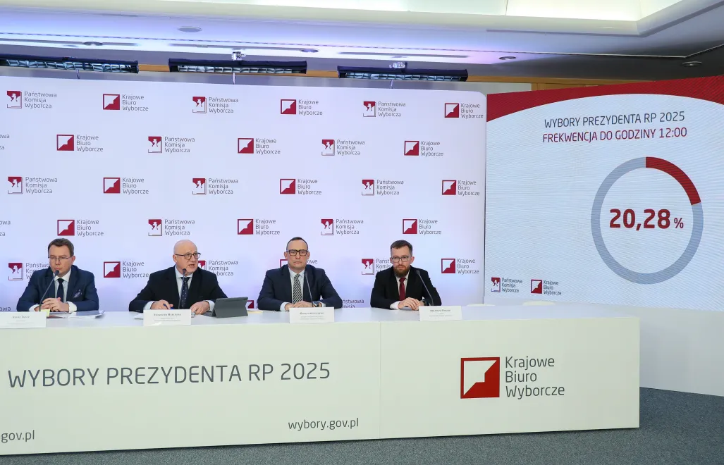 Konferencja prasowa PKW