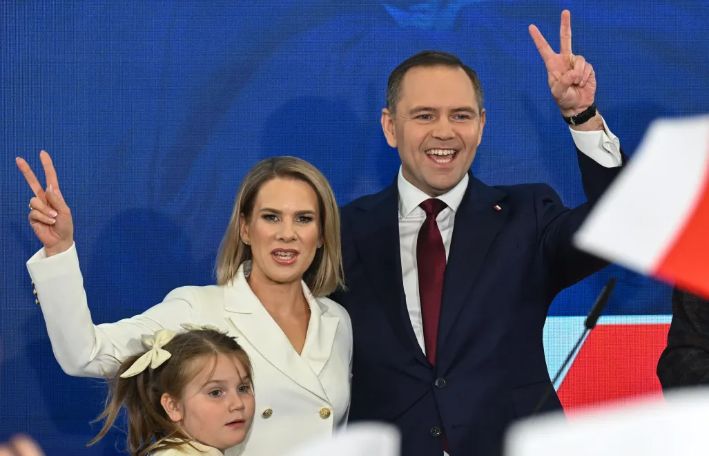 Karol Nawrocki z rodziną