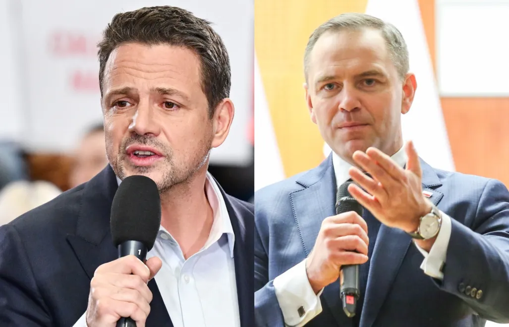 Rafał Trzaskowski i Karol Nawrocki