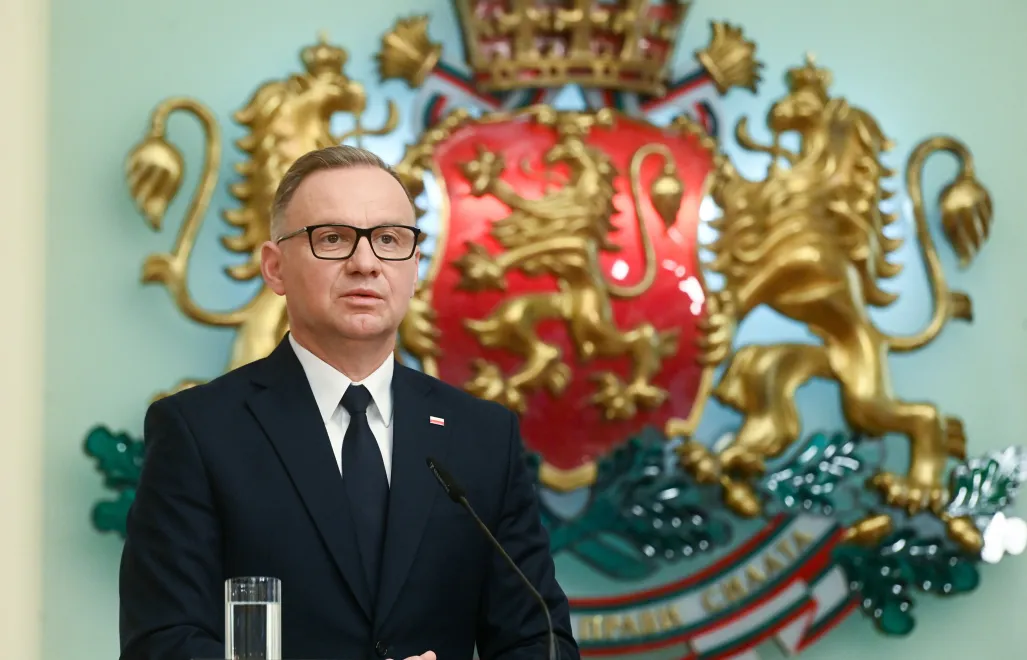 Prezydent RP Andrzej Duda na konferencji prasowej z prezydentem Bułgarii w Sofii