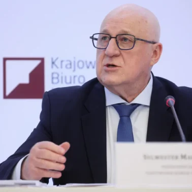 Przewodniczący PKW Sylwester Marciniak