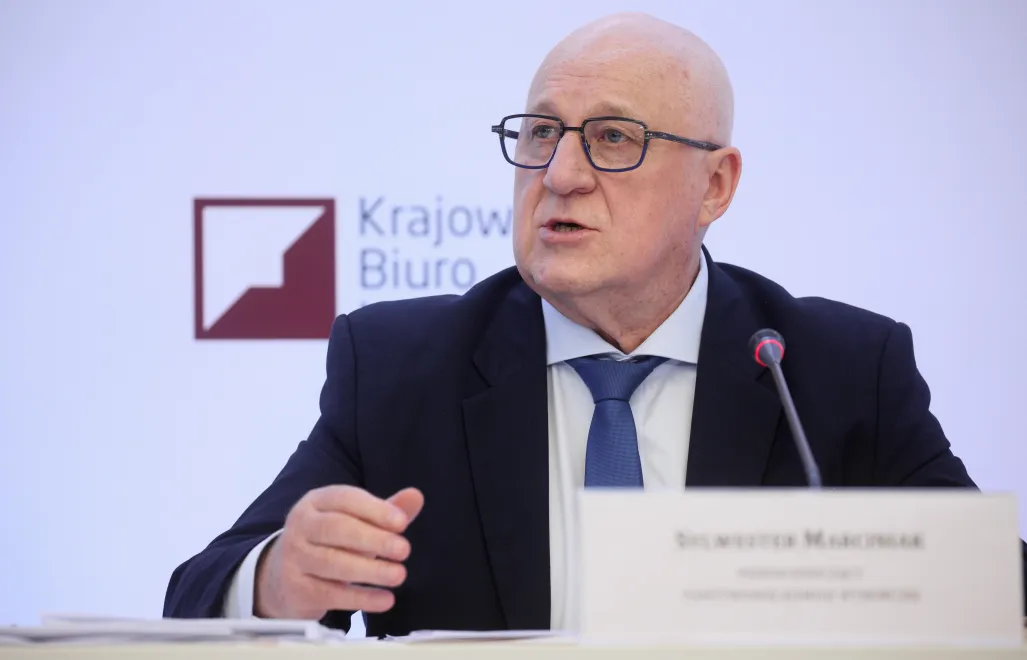 Przewodniczący PKW Sylwester Marciniak