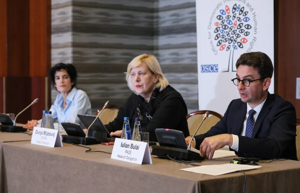 Konferencja prasowa Międzynarodowej Misji Obserwacyjnej Wyborów Prezydenckich w Polsce