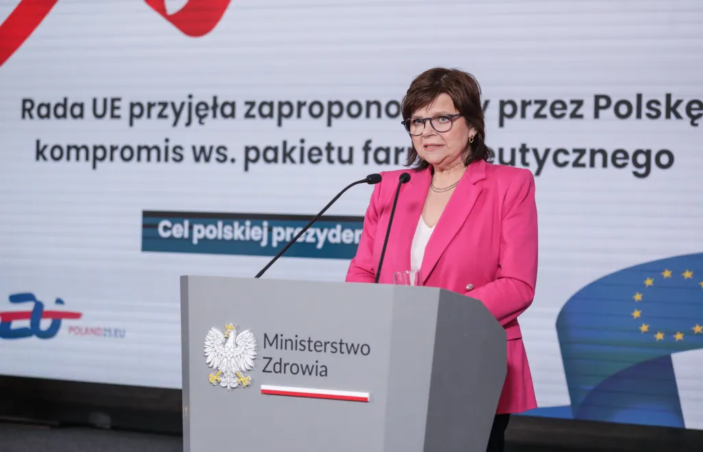 Ministra zdrowia Izabela Leszczyna