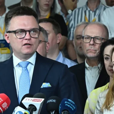 Szymon Hołownia i Katarzyna Pełczyńska-Nałęcz