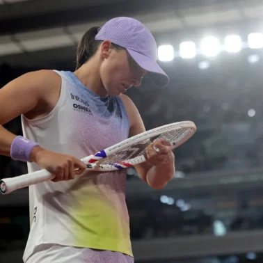 Iga Świątek podczas French Open