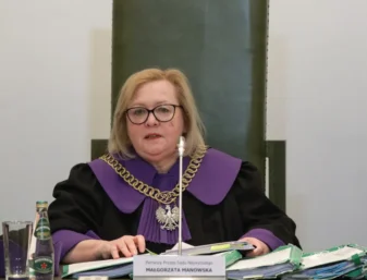 Małgorzata Manowska jest I prezes Sądu Najwyższego i przewodniczącą Trybunału Stanu