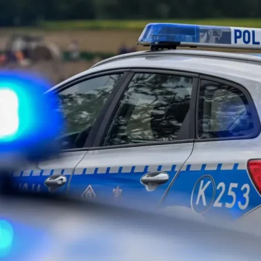 Policyjny radiowóz. Zdj. ilustracyjne.