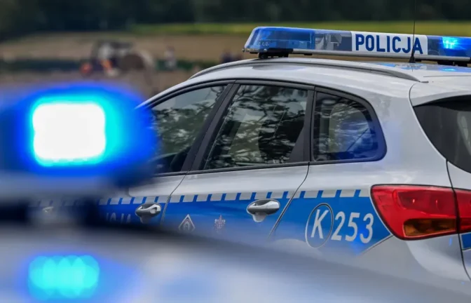 Policyjny radiowóz. Zdj. ilustracyjne.