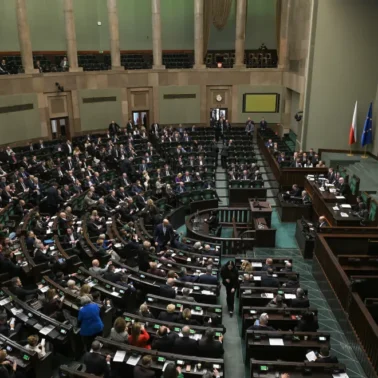 Sejm, sala plenarna.