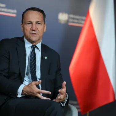 Minister spraw zagranicznych Radosław Sikorski