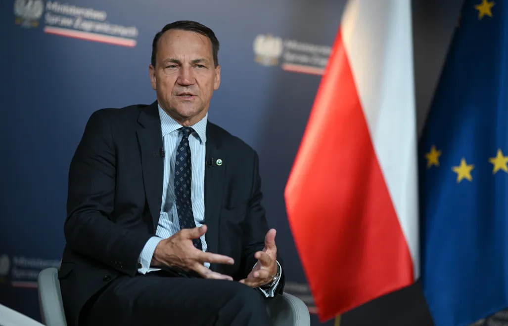 Minister spraw zagranicznych Radosław Sikorski