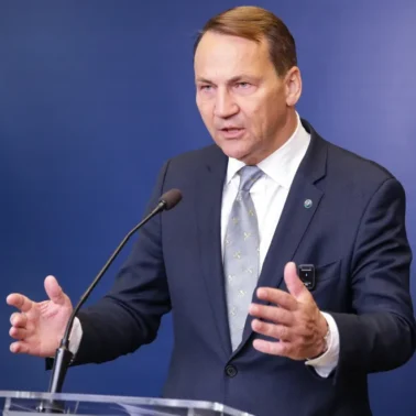 Minister spraw zagranicznych Radosław Sikorski.