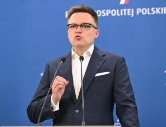 Marszałek Sejmu Szymon Hołownia