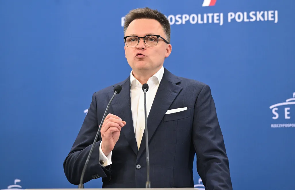 Marszałek Sejmu Szymon Hołownia