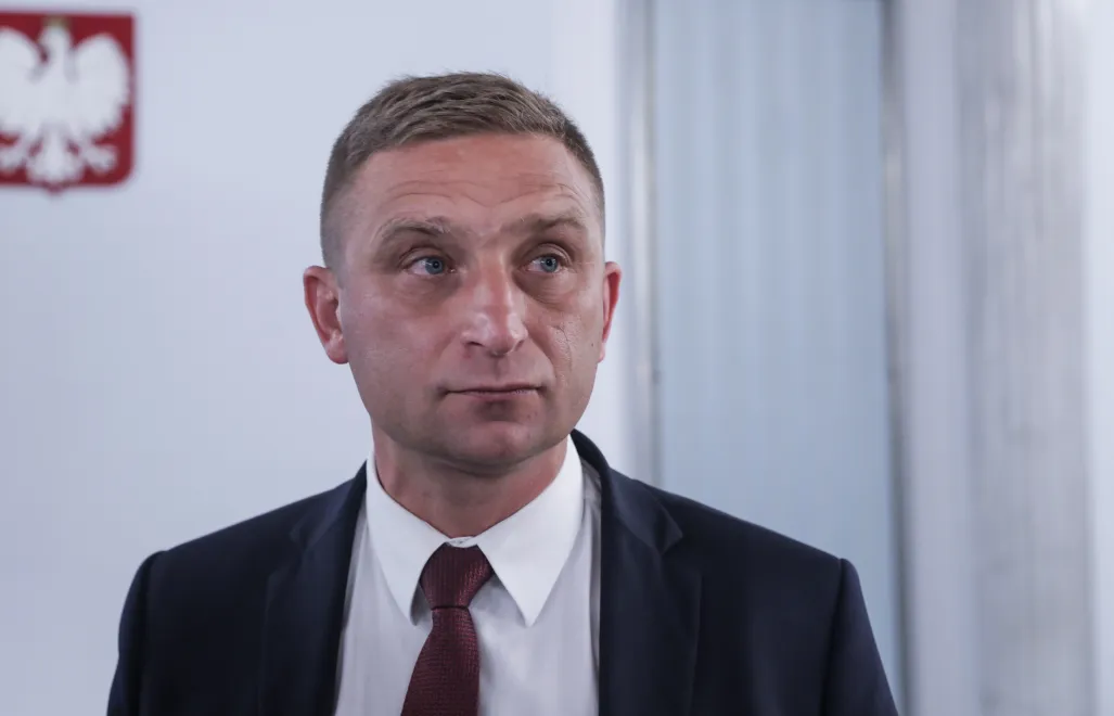 lider Ruchu Obrony Granic Robert Bąkiewicz