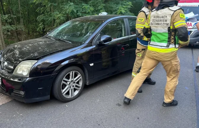 Pijany kierowca wjechał w pielgrzymów w Grobli
