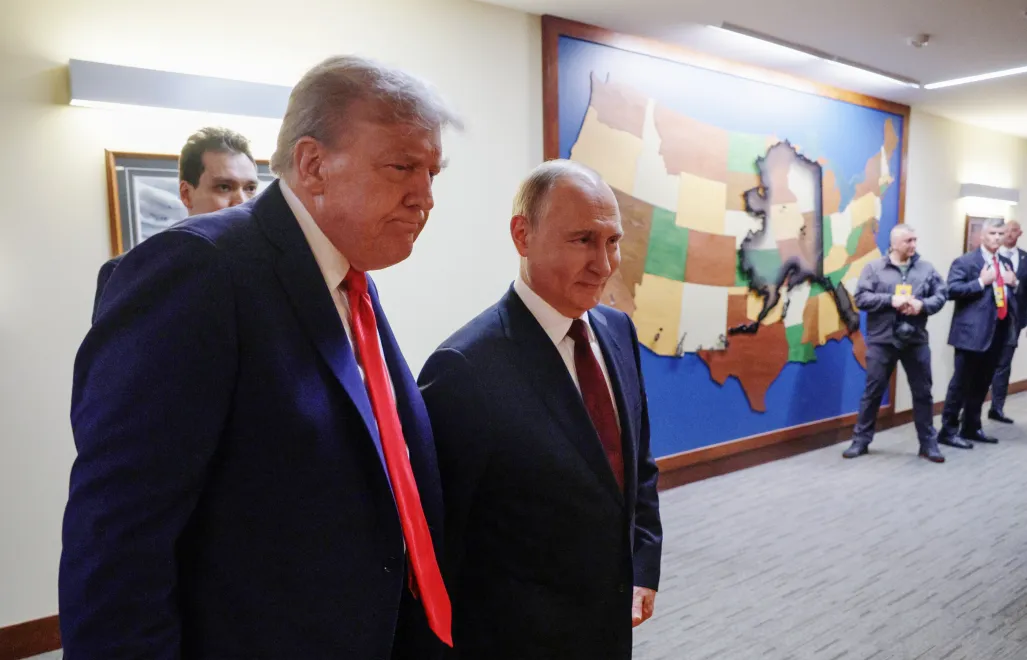 Donald Trump i Władimir Putin spotkali się na Alasce
