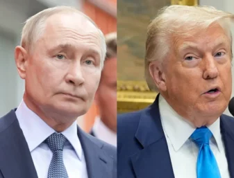 Donald Trump i Władimir Putin.