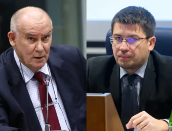 Mariusz Haładyj i Tadeusz Dziuba