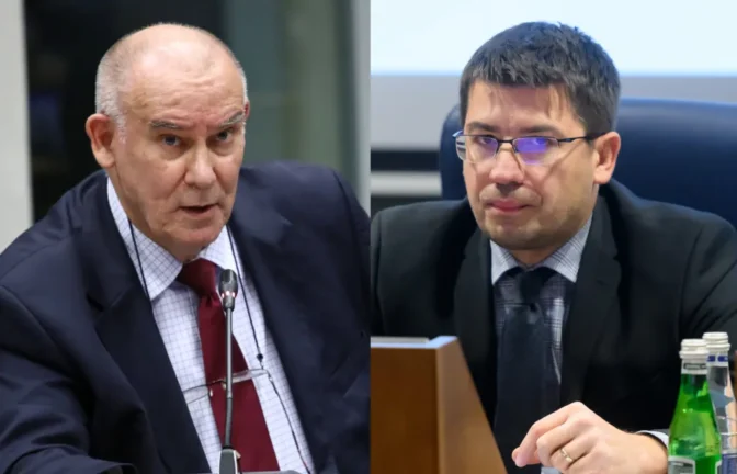 Mariusz Haładyj i Tadeusz Dziuba
