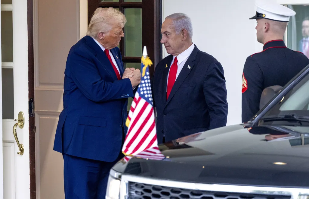 Donald Trump i Benjamin Netanjahu