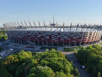 Stadion PGE Narodowy w Warszawie.