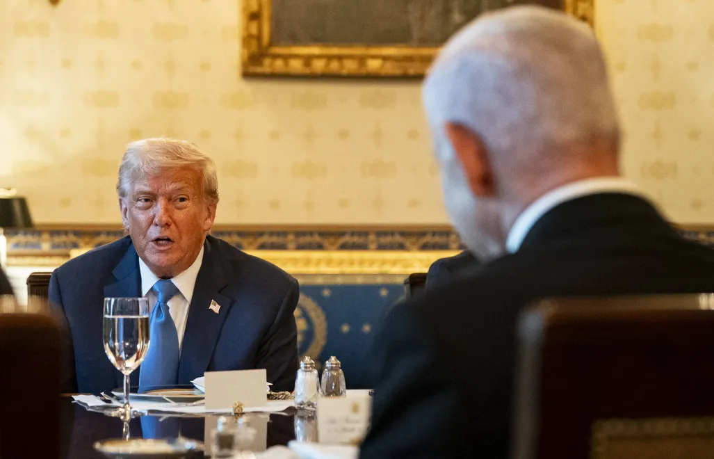 Donald Trump i Benjamin Netanjahu