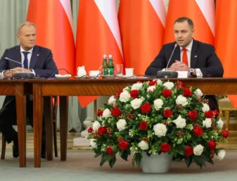 Karol Nawrocki, Donald Tusk.