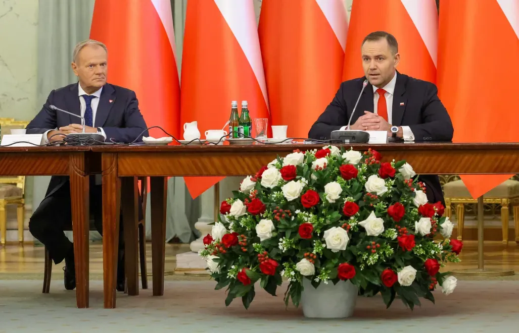 Karol Nawrocki, Donald Tusk.