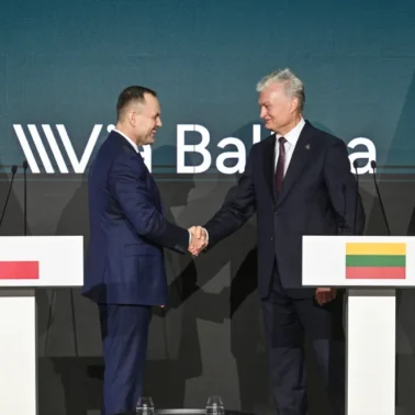 Karol Nawrocki, Gitanas Nauseda
