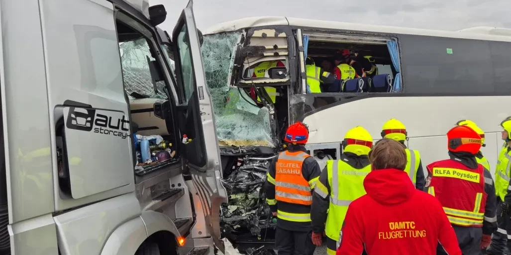 Wypadek polskiego autokaru Austria