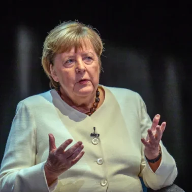 Angela Merkel.