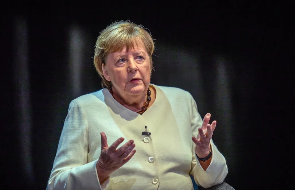 Angela Merkel.