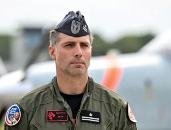 Marek Migalski pilot F-16