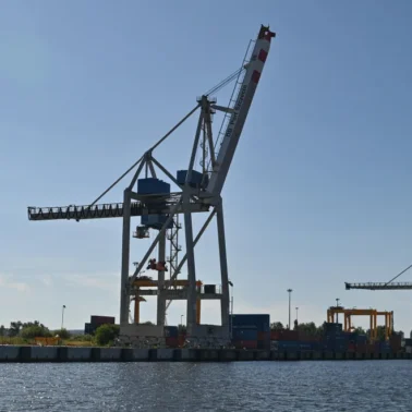 Port w Szczecinie.