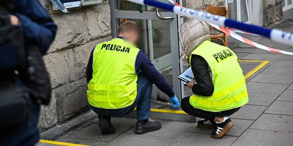 Atak na siedzibę PO