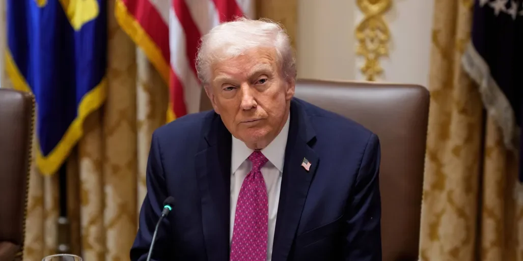 Trump Zełenski Donbas