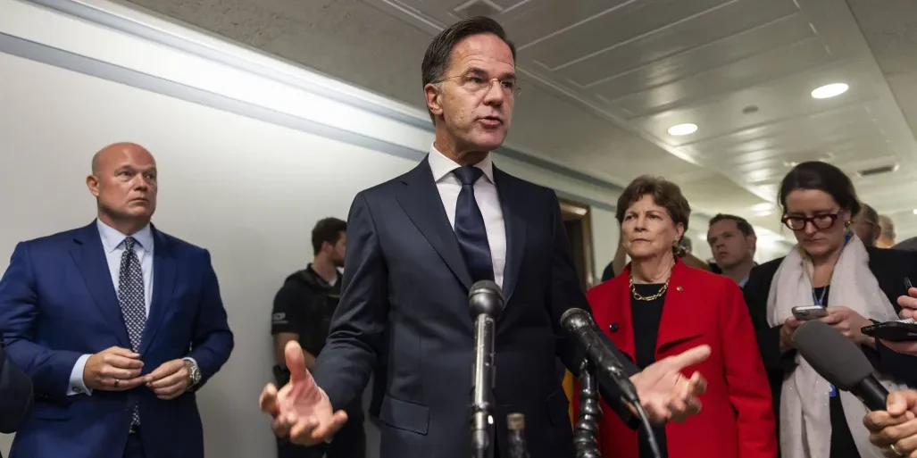 Rutte Trump spotkanie